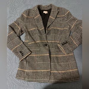 Loft Wool Long Line Blazer